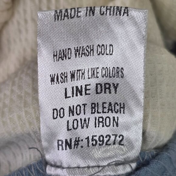 Womens Gigo Patchwork Casual Shorts Elastic Waist Polyester Blend Stretch Size M - Picture 10 of 10